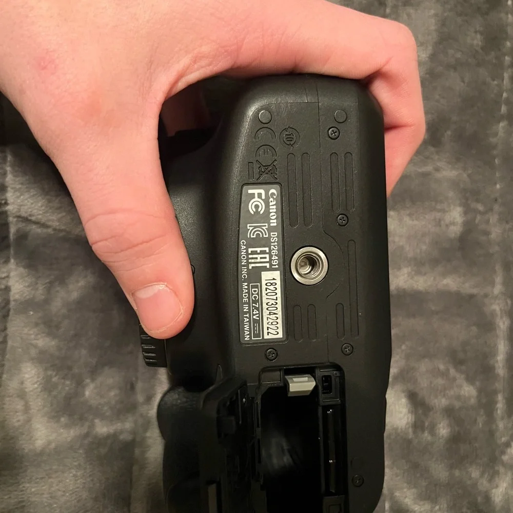 Canon EOS Rebel T5 camera with lenses